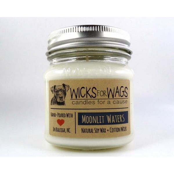 Wicks for Wags Carolina coast candle Lumina Gem Wilmington, NC