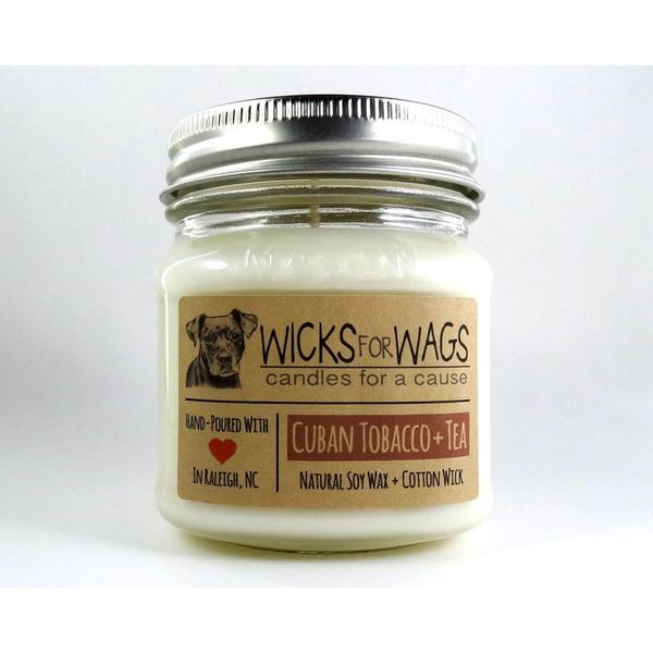 Wicks for Wags Cuban tobacco and tea candle Lumina Gem Wilmington, NC