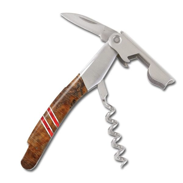Santa Fe Stoneworks Spalted Beech and Coral Waiters Knife Lumina Gem Wilmington, NC