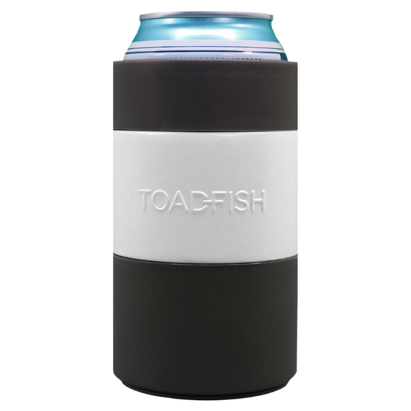 Toadfish Non-Tipping Can Cooler - White Image 2 Lumina Gem Wilmington, NC