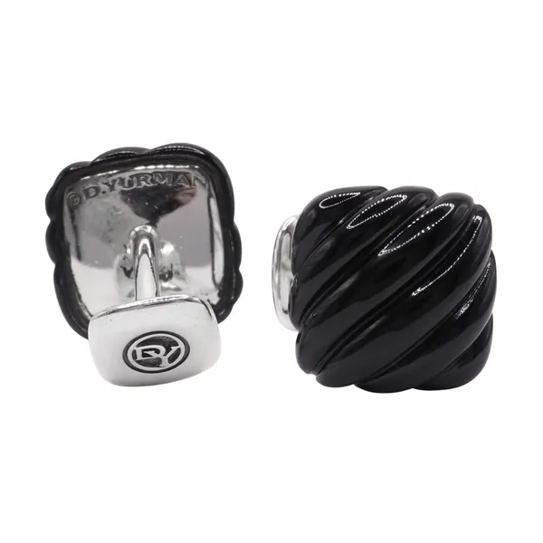David Yurman Carved Onyx Cufflinks Lumina Gem Hampstead, NC