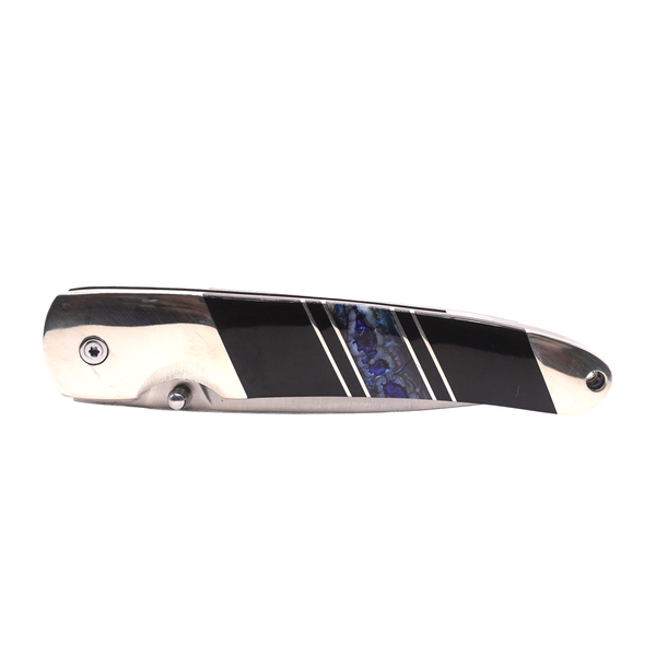 Santa Fe Stoneworks Blue Mammoth Tooth Knife Lumina Gem Wilmington, NC