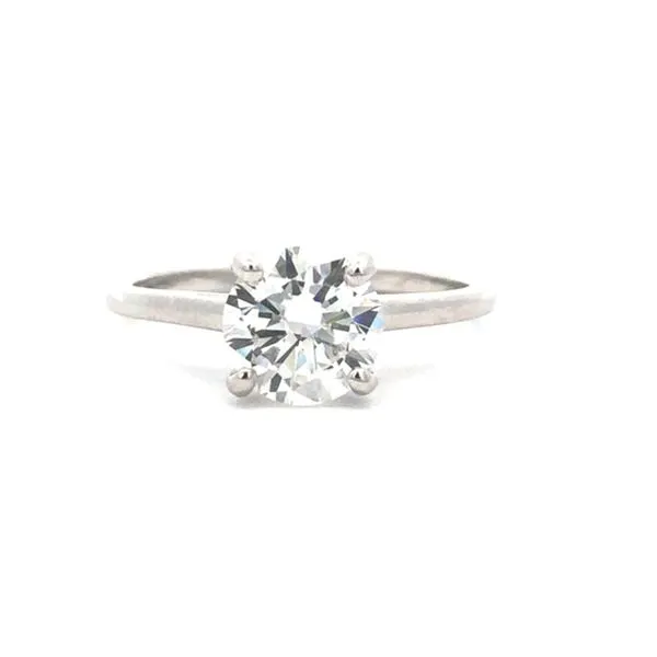 1.43 Carat Lab-Grown Round Diamond Solitaire Engagement Ring | 14K White Gold MarBill Jewelers Belle Vernon, PA