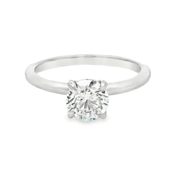 1.05CT Lab-Grown Round Diamond Solitaire Ring in 14K White Gold | Ethical Engagement Ring MarBill Jewelers Belle Vernon, PA