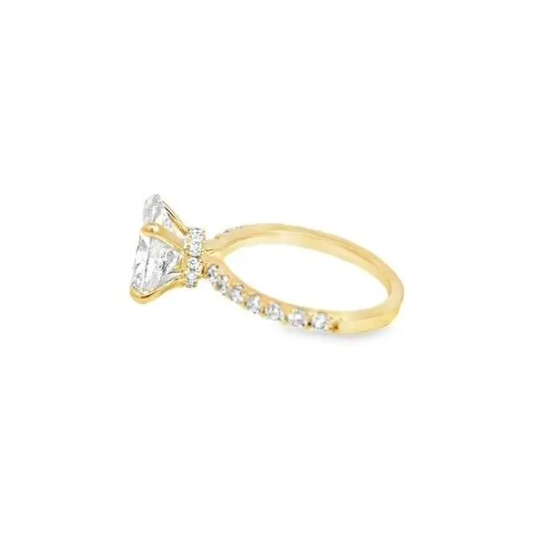 14K Yellow Gold Lab-Grown Diamond Engagement Ring – 3.06CT Oval G VS1, 3.50CTW MarBill Jewelers Belle Vernon, PA
