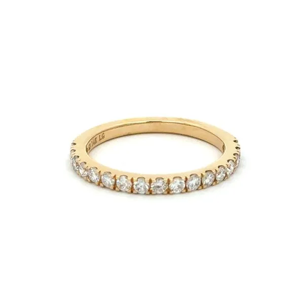 14K Yellow Gold 1/2 CTTW Round Lab-Grown Diamond Band – Ethical Radiance MarBill Jewelers Belle Vernon, PA