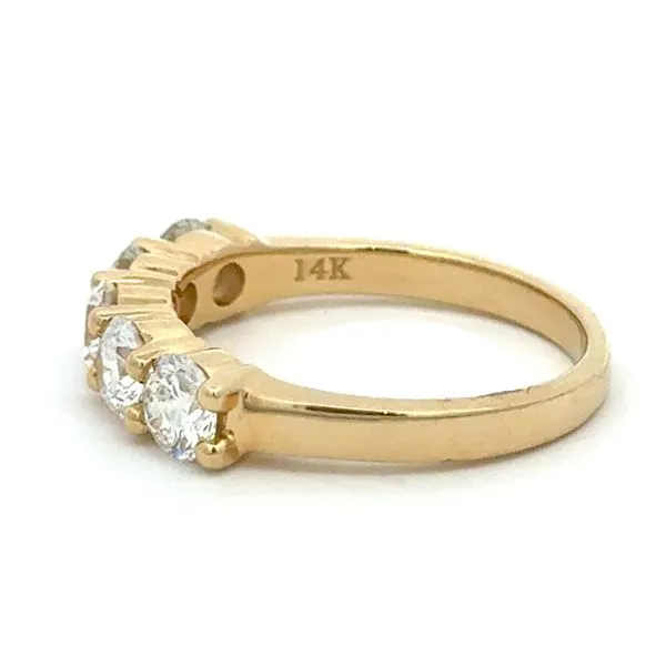 14K Yellow Gold 5-Stone Lab-Grown Diamond Ring – 1.55CTW of Ethical Brilliance Image 2 MarBill Jewelers Belle Vernon, PA