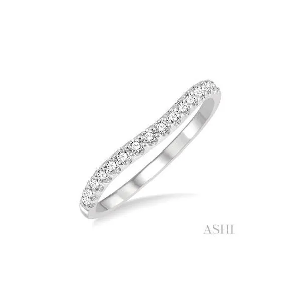 women's curved diamond wedding bands MarBill Jewelers Belle Vernon, PA