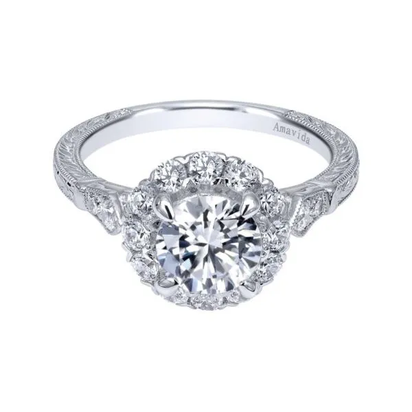Diamond Semi-Mount Ring MarBill Jewelers Belle Vernon, PA