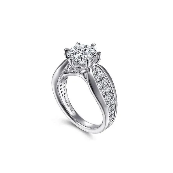 Diamond Semi-Mount Ring Image 2 MarBill Jewelers Belle Vernon, PA