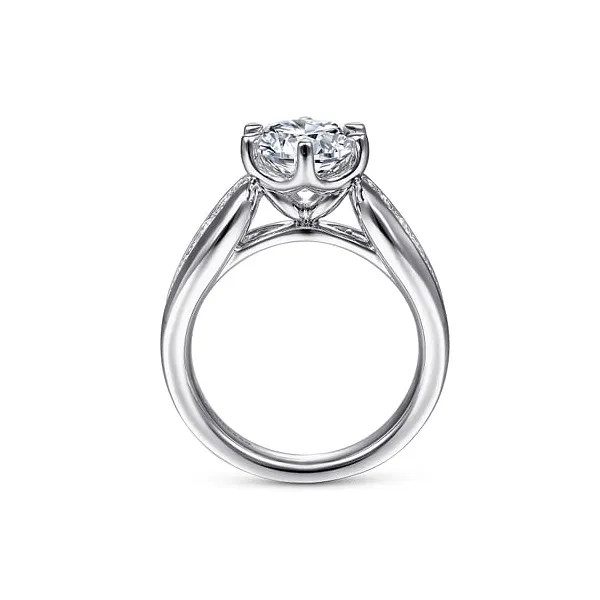 Diamond Semi-Mount Ring Image 3 MarBill Jewelers Belle Vernon, PA