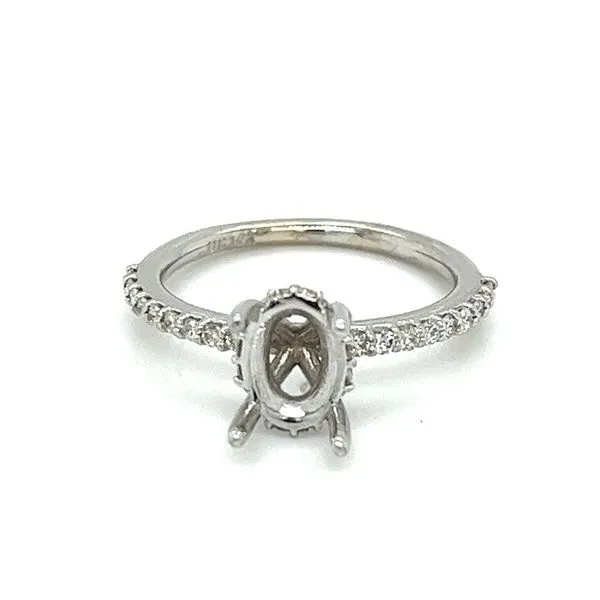 Diamond Semi-Mount Ring MarBill Jewelers Belle Vernon, PA