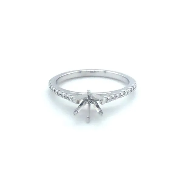 Diamond Semi-Mount Ring MarBill Jewelers Belle Vernon, PA