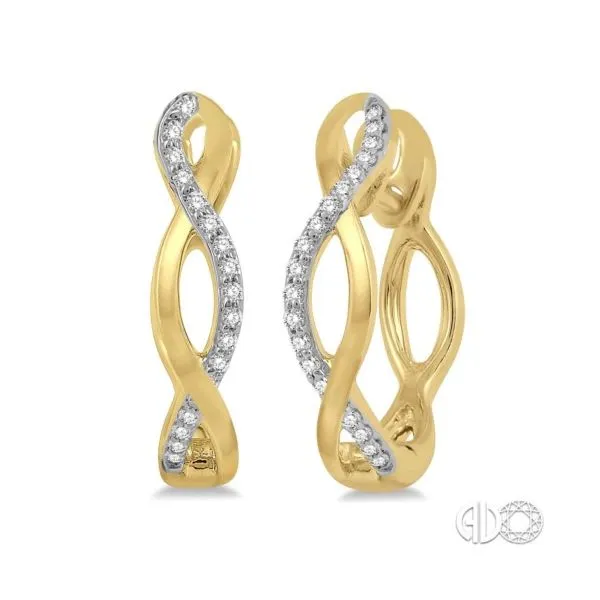 Diamond Hoop Earrings MarBill Jewelers Belle Vernon, PA