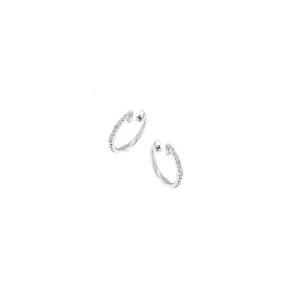 Diamond Hoop Earrings MarBill Jewelers Belle Vernon, PA