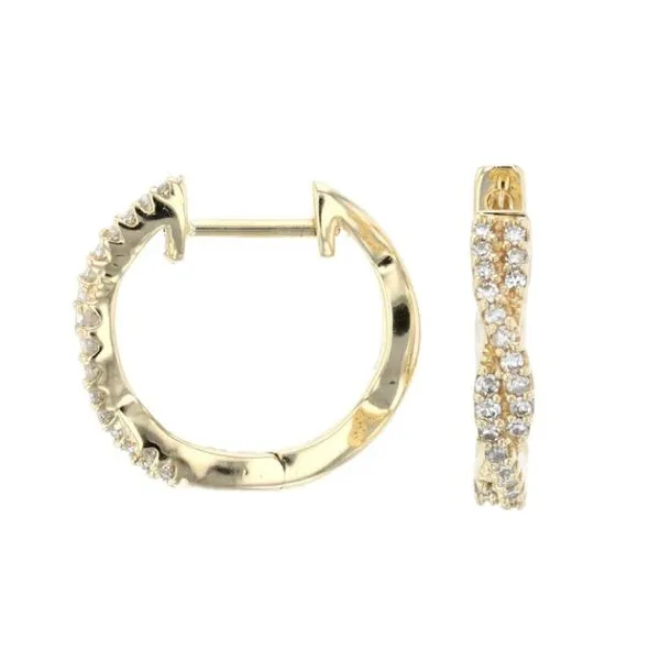 Diamond Hoop Earrings MarBill Jewelers Belle Vernon, PA