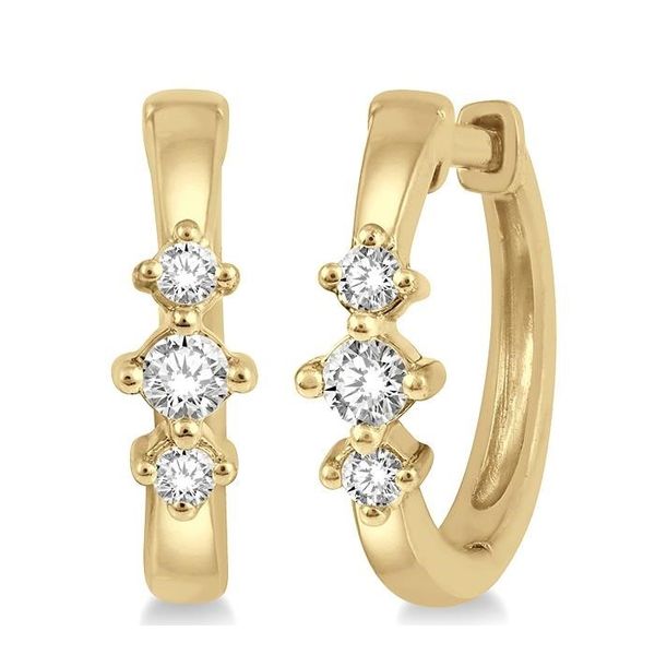 Diamond Hoop Earrings MarBill Jewelers Belle Vernon, PA