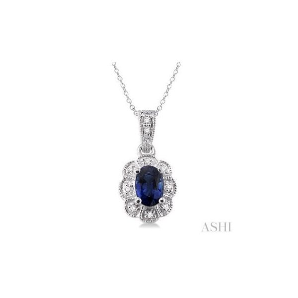 Gemstone Pendant MarBill Jewelers Belle Vernon, PA