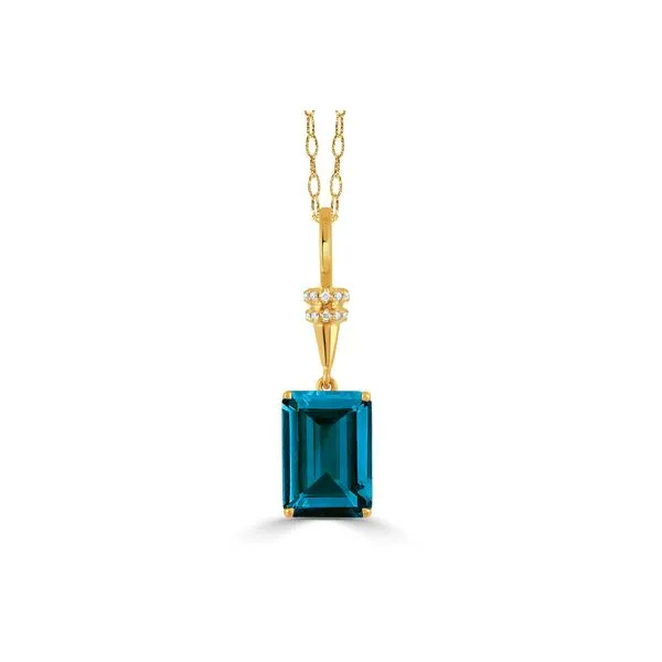 Gemstone Pendant MarBill Jewelers Belle Vernon, PA