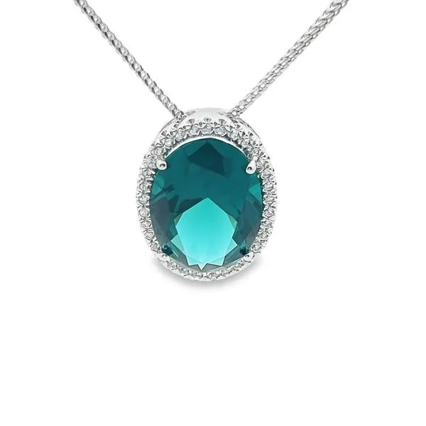 Gemstone Pendant MarBill Jewelers Belle Vernon, PA