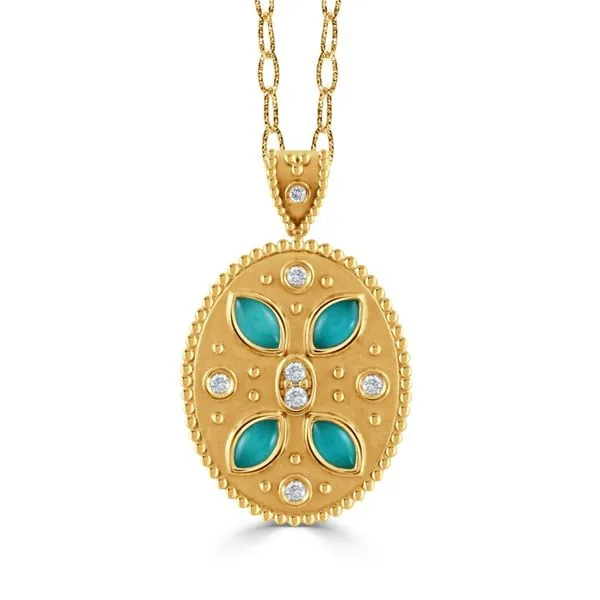 Gemstone Pendant MarBill Jewelers Belle Vernon, PA