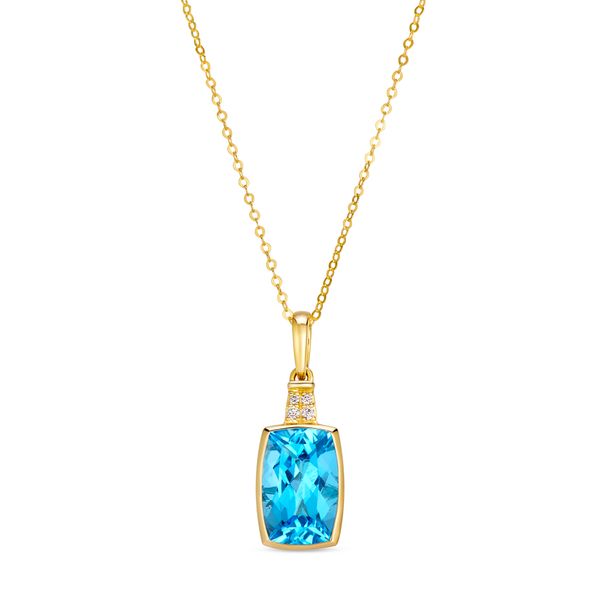 Gemstone Pendant MarBill Jewelers Belle Vernon, PA