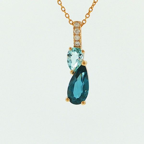 Gemstone Pendant MarBill Jewelers Belle Vernon, PA