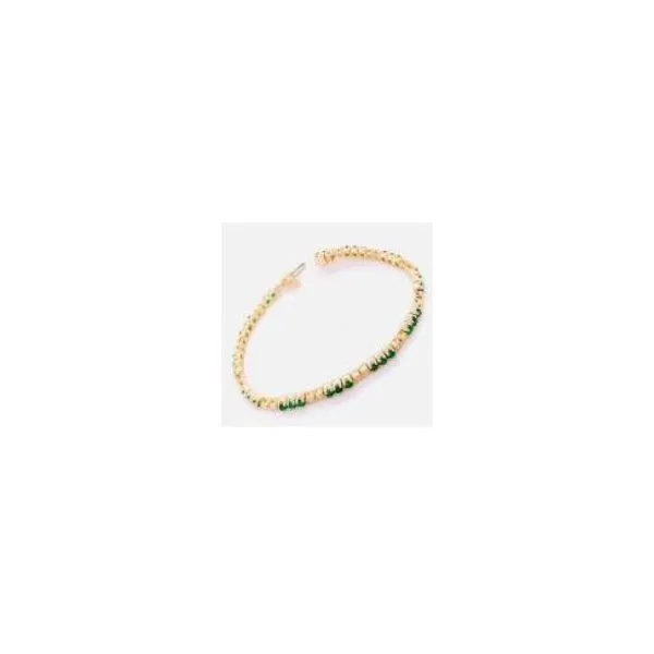 14K Y/W/G 2.27CTW EMERALD AND 0.77CTW DIAMOND BRACELET MarBill Jewelers Belle Vernon, PA