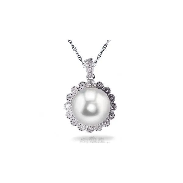 Pearl Pendant MarBill Jewelers Belle Vernon, PA