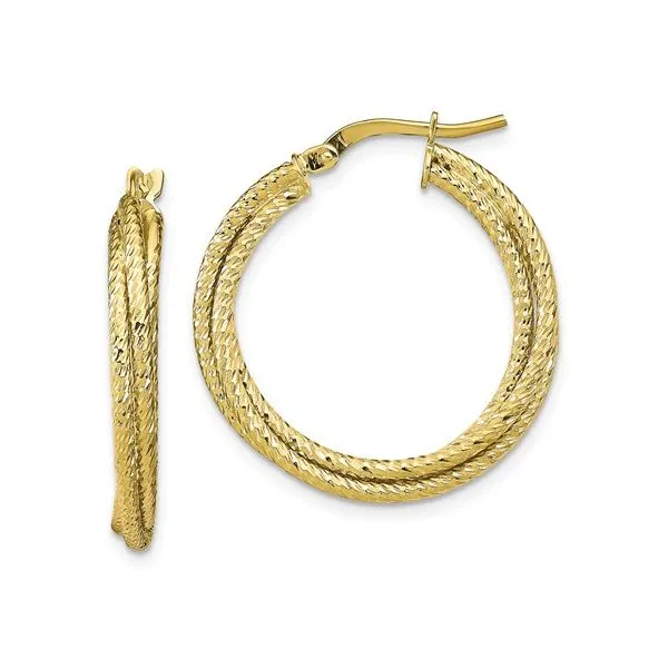 Gold Earrings MarBill Jewelers Belle Vernon, PA