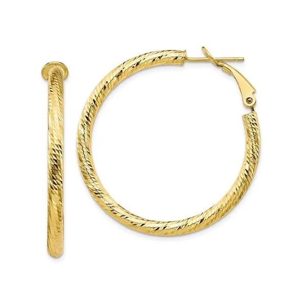 Gold Earrings MarBill Jewelers Belle Vernon, PA