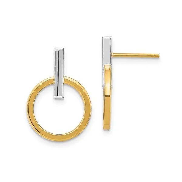 Gold Earrings MarBill Jewelers Belle Vernon, PA