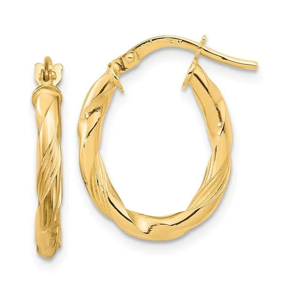 Gold Earrings MarBill Jewelers Belle Vernon, PA