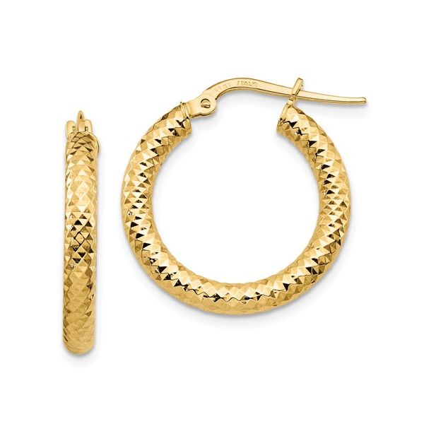 Gold Earrings MarBill Jewelers Belle Vernon, PA