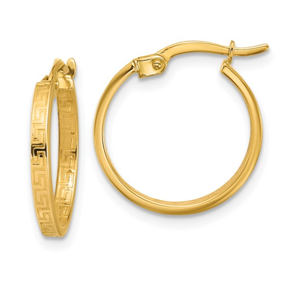 Gold Earrings MarBill Jewelers Belle Vernon, PA