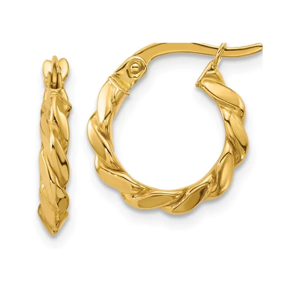 Gold Earrings MarBill Jewelers Belle Vernon, PA