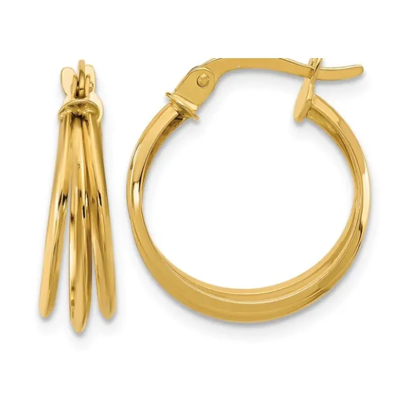 Gold Earrings MarBill Jewelers Belle Vernon, PA