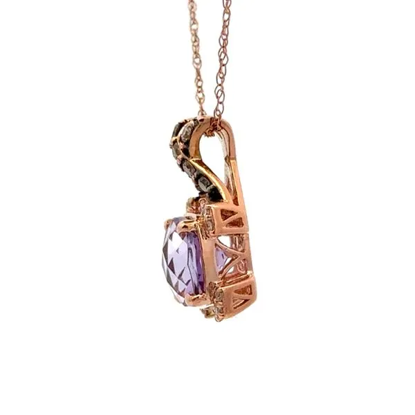 Le Vian Cotton Candy Amethyst Pendant set in 14K Strawberry Gold Image 2 MarBill Jewelers Belle Vernon, PA