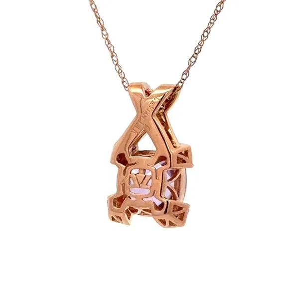 Le Vian Cotton Candy Amethyst Pendant set in 14K Strawberry Gold Image 3 MarBill Jewelers Belle Vernon, PA