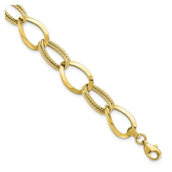 Gold Bracelet MarBill Jewelers Belle Vernon, PA