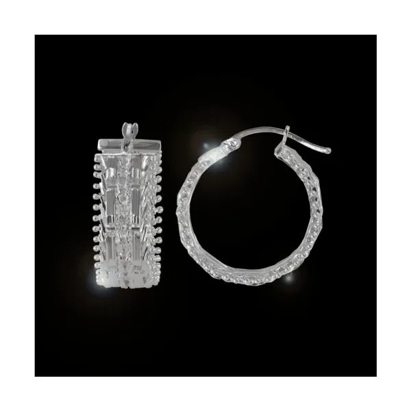Silver Earrings MarBill Jewelers Belle Vernon, PA