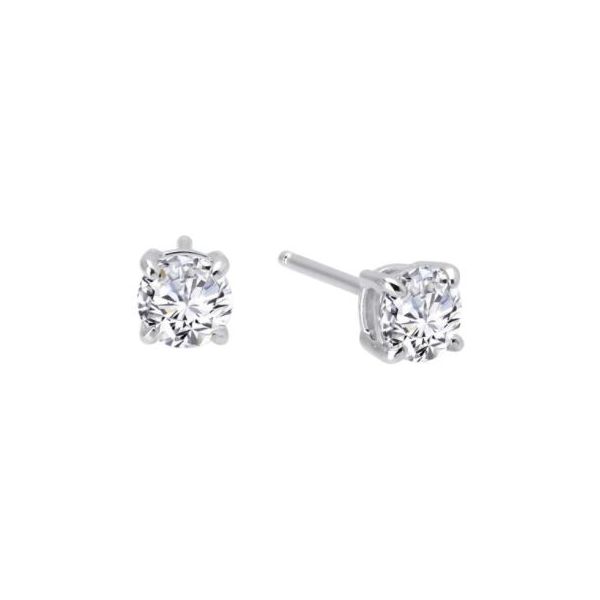 Simulated Diamond Stud Earrings  MarBill Jewelers Belle Vernon, PA