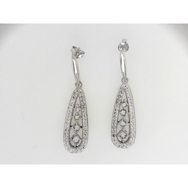 Silver Earrings MarBill Jewelers Belle Vernon, PA