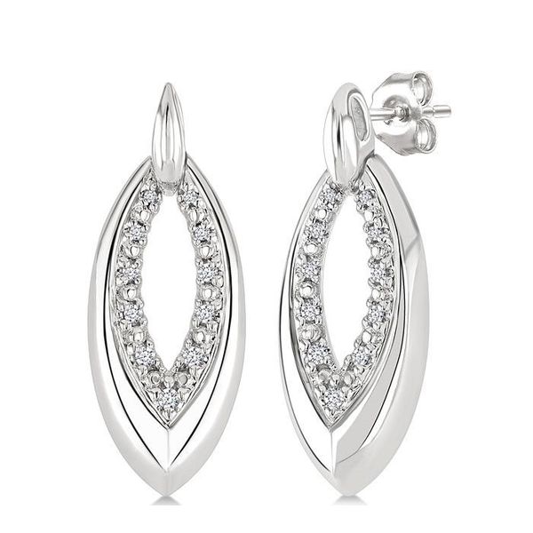 Silver Earrings MarBill Jewelers Belle Vernon, PA