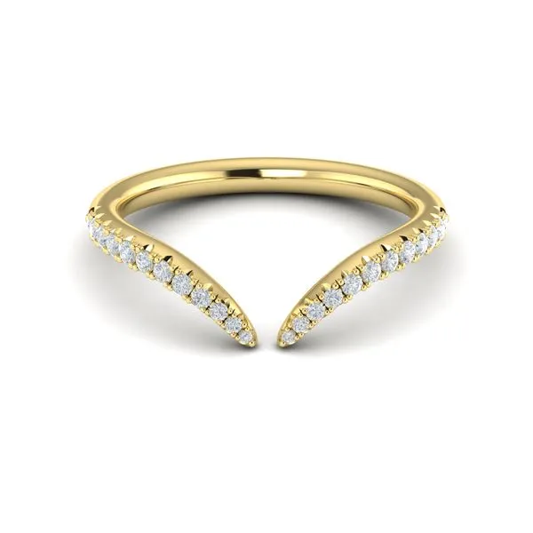 14K Yellow Gold Prong Set Diamond Wedding Band – Size 6.5 & 9 Marc Robinson Jewelers Round Rock, TX
