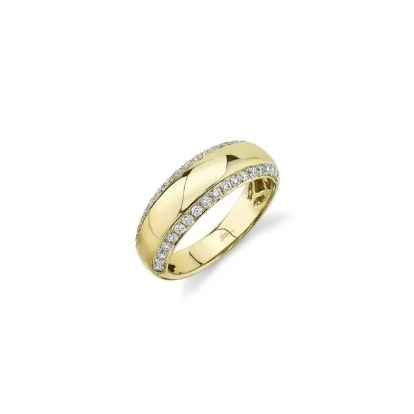 14K Yellow Gold Diamond Band SC55021179 Marc Robinson Jewelers Round Rock, TX