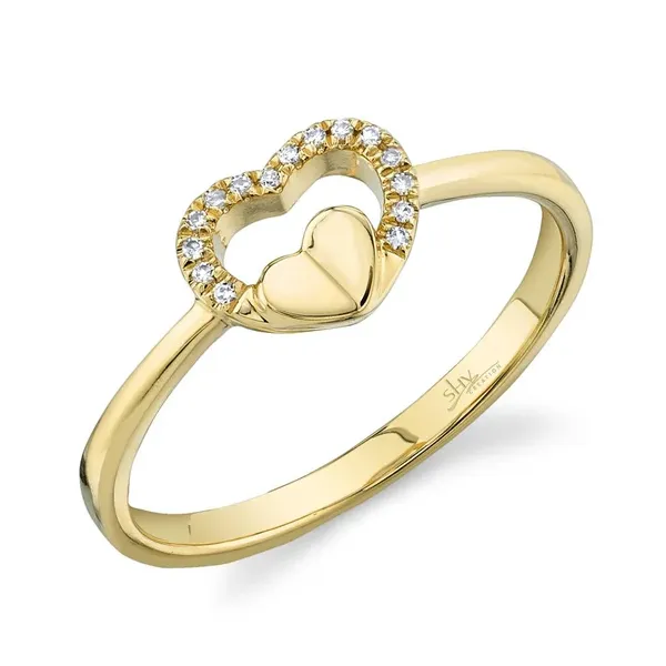 Shy Creation Diamond Heart Ring – 0.04 CTW Marc Robinson Jewelers Round Rock, TX