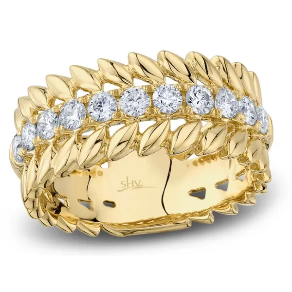 14K Yellow Gold Lady's Ring with 0.64ctw Round Diamonds - Size 7 Marc Robinson Jewelers Round Rock, TX
