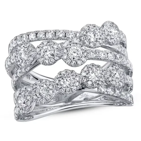 14K White Gold Lady's Ring with 1.54ctw Round Diamonds – Size 7 Marc Robinson Jewelers Round Rock, TX