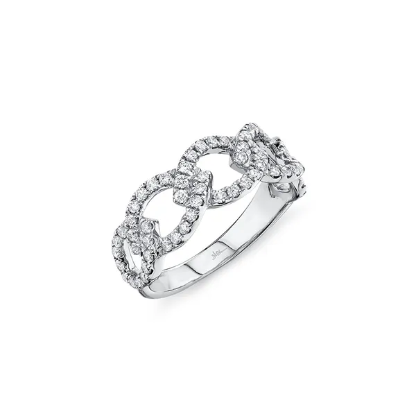 14K White Gold Diamond Fashion Ring – 0.61ct Round Diamonds, Size 7 Marc Robinson Jewelers Round Rock, TX